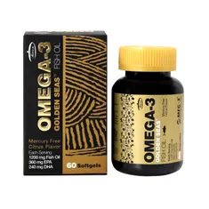 کپسول امگا 3 گلدن سیز کارن 60 عددی | Golden Seas Omega-3 Softgel 60 Count - Karen