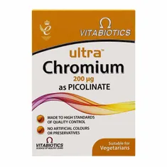 قرص اولترا کروم 200 میکروگرم ویتابیوتیکس | Ultra Chromium Tablet - Vitabiotics