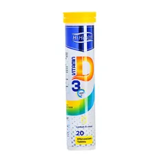 قرص جوشان ویتامین D3 1000 های هلث | Vitamin D3 Effervescent Tablet - Hi Health