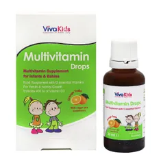 قطره مولتی ویتامین ویوا کیدز | Multivitamin Drops - Viva Kids