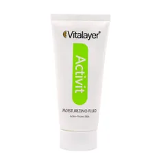 فلوئید مرطوب کننده پوست چرب اکتی ویت ویتالیر | Activit Moisturizing Fluid for Acne-prone Skin - Vitalayer