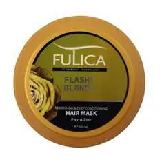 ماسک مو فولیکا تقویت کننده عمیق موهای بلوند | Flashy Blonde Nourishing and Deep Conditioning Hair Mask - Fulica