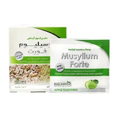 موسیلیوم فورت ایران داروک | Musylium Forte Apple Flavored Powder - Iran Darouk