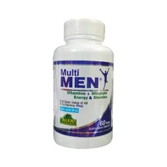 قرص مولتی من آلفا ویتامینز 60 عددی | Multi Men Tablet 60 Count - Alfa Vitamins