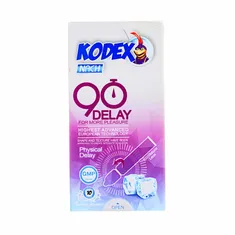 کاندوم تاخیری 90 دقیقه دیلی کدکس 10 عددی | 90 Delay Condom 10 Pcs - Kodex