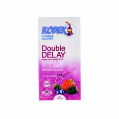 کاندوم تاخیری دابل دیلی کدکس 10 عددی | Double Delay Condom 10 Pcs - Kodex