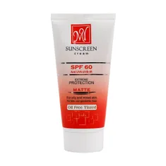 کرم ضد آفتاب رنگی SPF60 پوست چرب مای | Oil-free Tinted Matte Sunscreen Cream for Oily and Mixed Skin SPF 60 - My