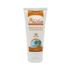 کرم ضد آفتاب پوست خشک SPF30 مدیسان | Sunscreen Cream for Dry and Normal Skin SPF 30 - Medisun 