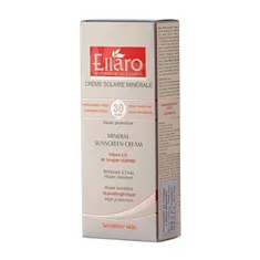 کرم ضد آفتاب مینرال پوست حساس SPF30 الارو | Mineral Sunscreen Cream SPF 30 for Sensitive Skin - Ellaro