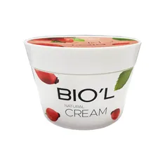 کرم مرطوب کننده رزهیپ و آووکادو بیول 200 میلی لیتر | Face and Hand Cream Enriched with Rose Hip Extract 200 ml - Bio'l