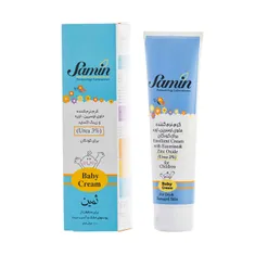 کرم نرم کننده اوسرین اوره 3 درصد کودکان ثمین |  Emollient Cream with Eucerine, Urea 3% and Zinc Oxide for Kids - Samin 