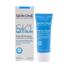 ژل کرم مرطوب کننده هیال اسکین وان | Light Moisturizer Hyal Gel-cream for Combination to Oily Skin - Skin One