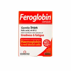 کپسول فروگلوبین ب 12 ویتابیوتیکس | Feroglobin Capsule - Vitabiotics