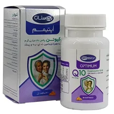 سافت ژل کیوتن پلاس 30 میلی گرم اپتیمم بهستان  | Behestan Optimum Q10 Plus 30mg  30 Softgels 