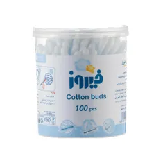گوش پاک کن فیروز 100 عددی | Cotton Bud - Firooz