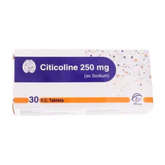 قرص سیتی کولین 250 سلامت پرمون | Salamat Parmoon Amin Citicoline 250 Mg 30 FC Tabs