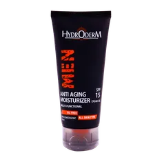 کرم ژل مرطوب کننده و ضد چروک مردانه هیدرودرم | Hydroderm Men Anti Aging Moisturizer Cream Gel 50ml