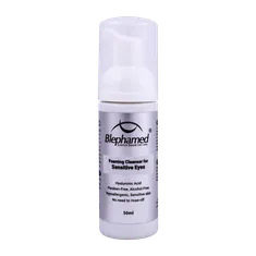  فوم پاک کننده آرایش دور چشم پوست حساس بلفامد | Blephamed Sensitive Eyes Foam Cleanser