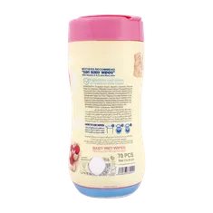 دستمال مرطوب ویتامینه کودک دافی 70 عددی | Vitamin Baby Wet Wipes - Dafi