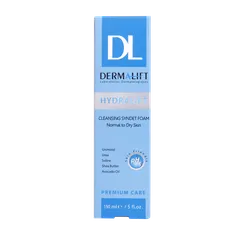فوم شستشوی صورت هیدرالیفت درمالیفت | Hydralift Cleansing Syndet Foam for Dry and Normal Skin - Dermalift