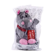 کیسه آب گرم امسیگ مدل HB204 Plus عروسکی اسب آبی | Hot Water Bottle HB204 Plus hippo Puppet - EMSIG