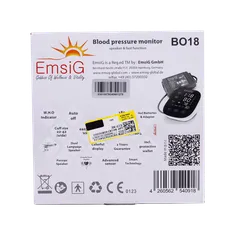 فشارسنج بازویی دیجیتال امسیگ مدل BO18 | Digital Arm Sphygmomanometer Bo18 - EMSIG