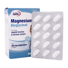قرص منیزیم بیس گلایسینات یوروویتال | Eurho Vital Magnesium Bisglycinat 60 Tabs