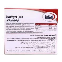 ساشه اوامایول پلاس یوروویتال | EuRho Vital Ovamyol Plus Sachets