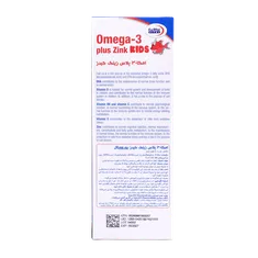 شربت امگا 3 پلاس زینک کیدز یوروویتال | Eurho Vital Omega Plus Zink Kids 200 ml