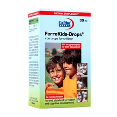 قطره آهن فروکیدز یوروویتال | Ferrokids Drops - Eurho Vital