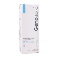 فوم شستشوی صورت پوست خشک کلین ژن ژنوبایوتیک | Cleangen Purifying Face Foam for Dry and Sensitive Skin - Genobiotic