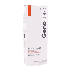 تونر روشن کننده صورت ژنوبایوتیک | Clean Gen Brightening Facial Toner - Genobiotic