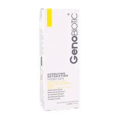 کرم آبرسان صورت و گردن پوست چرب ژنوبایوتیک | Hydrating and Detoxifying Face and Neck Cream for Oily and Combination Skin - Genobiotic 