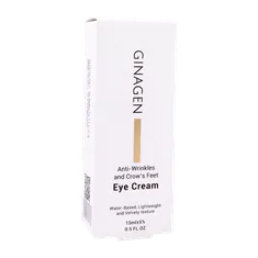 کرم دور چشم ضد چروک ژیناژن |  Ginagen Anti Wrinkles And Crows Feet Eye Cream 