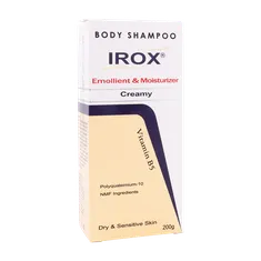 شامپو بدن کرمی پوست خشک و حساس ایروکس | Creamy Body Shampoo for Dry and Sensitive Skin - Irox