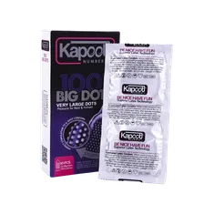 کاندوم خاردار بیگ داتس کاپوت 10 عددی | 1001 Big Dots 10 Pcs - Kapoot 