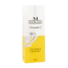 سرم ویتامین سی مدیلن | Medilann Anti Aging And Lightening Vitamin C 20 Serum