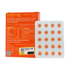 قرص ویتامین ب کمپلکس فورت مولتی نرمال | Gold Quality Vitamin Bcomplex Forte 60 Tablets