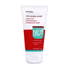 کرم ضد چروک اپتیمال ایج استاپ نئودرم | Neuderm Optimal Age-Stop Anti Wrinkle Cream For All Skins 50 ml