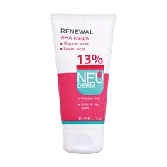 کرم لایه بردار آ اچ آ 13 درصد نئودرم | Neuderm Renewal AHA Cream