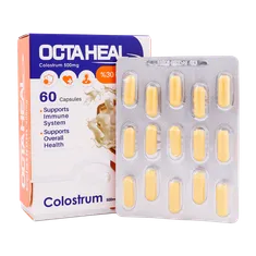 کپسول اکتاهیل کلستروم 500 فاران شیمی | Octaheal Colostrum 500mg - Faran Shimi