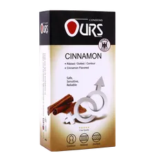 کاندوم خاردار دارچین اورز 12 عددی | OURS  Cinnamon Condoms 12 Pcs 