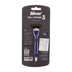 خودتراش 3 لبه بلیز 3 سیلور | Blaze3 Triple Blade Razor - Silver