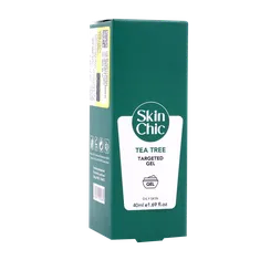 ژل کنترل کننده چربی درخت چای اسکین شیک | Skin Chic Tea Tree Targeted Gel