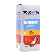 شربت برنیسکون سولویتا | Solovita Burniscon Syrup 240 Ml