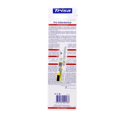 مسواک پرو اینتردنتال نرم دوتایی تریزا | Pro Interdental Twin Toothbrush Soft - Trisa