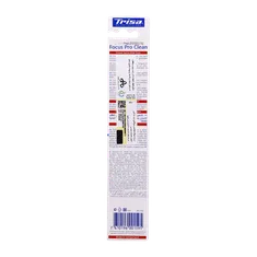 مسواک فوکوس پروکلین نرم دوتایی تریزا | Focus Pro Clean Soft Dual Toothbrush - Trisa