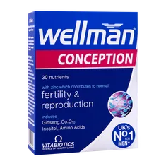 قرص ول من کانسپشن ویتابیوتیکس | Vitabiotics Wellman Conception 30 Tabs