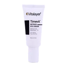 کرم دور چشم رتینول تایم ویت ویتالیر | Vitalayer Timevite Retinol Eye Cream 20 ml