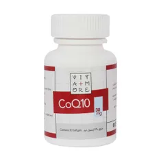 کپسول کوکیوتن 100 ویتامور | CoQ10 Softgel - Vitamore